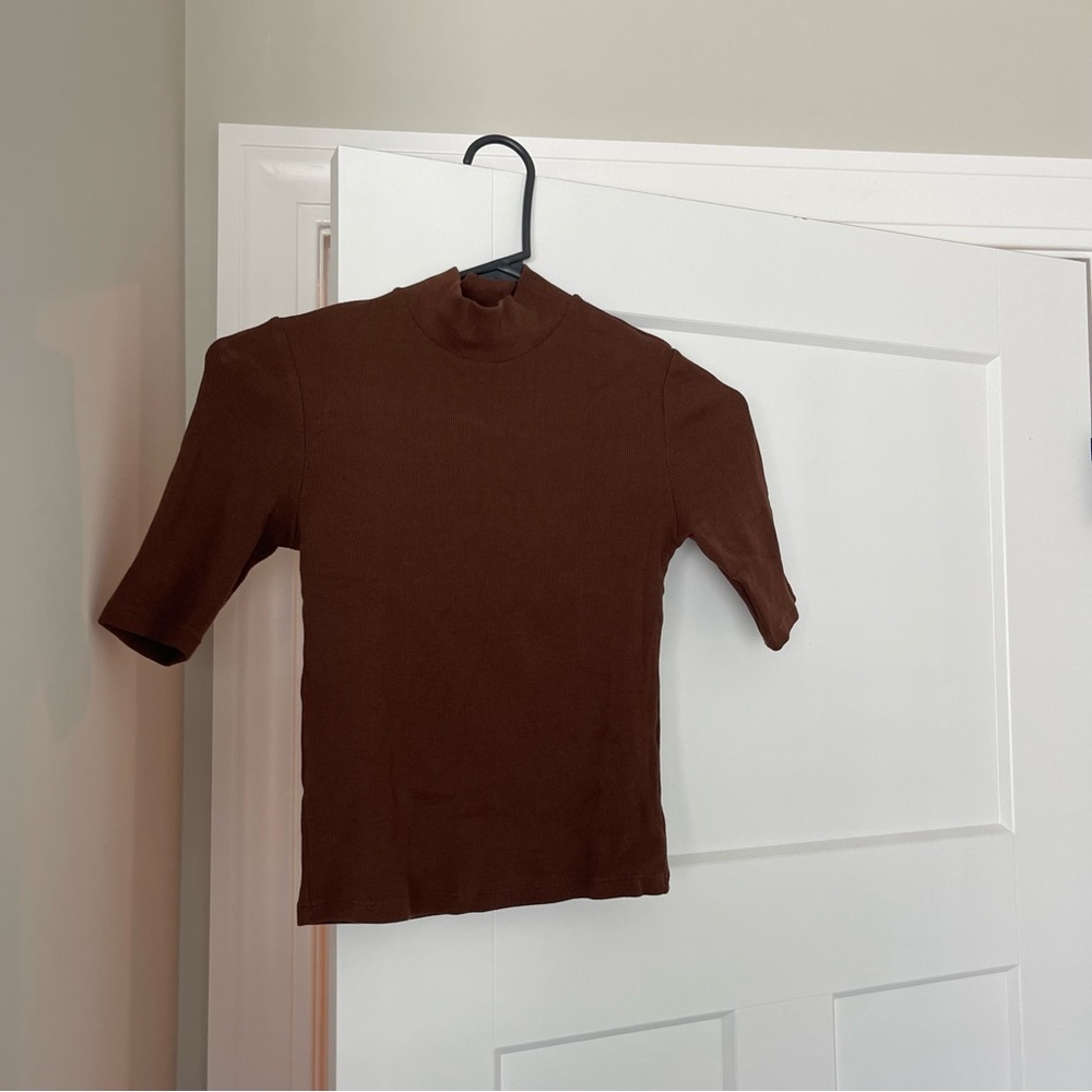 Zara Fitted Knit Crop Top